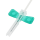 SARSTEDT Safety-Multifly-Kanüle, 120 Stück | 21G x 3/4", grün, kurzer Schlauch und Multiadapter