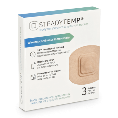 STEADYTEMP Smart Thermometer, 3er Pack