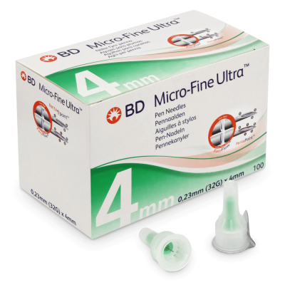 BD Micro-Fine Ultra Pen-Nadeln | 32G, 0,23 x 4 mm