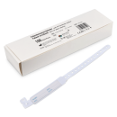 Edlich & Habel Patientennamensbänder latexfrei, 100 Stück | Erwachsene, weiß