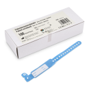 Edlich & Habel Patientennamensbänder latexfrei, 100 Stück | Kinder, blau