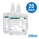 20 x 340 ml Edlich & Habel Sterilwasser mit Adapter
