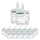20 x 340 ml Edlich & Habel Sterilwasser mit Adapter