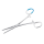 25 x Edlich & Habel Klemme, Arterienklemme, Pean, gerade, 14 cm, steril