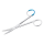 Edlich & Habel Iris Schere, spitz/spitz, 11,5 cm, 4 1/2", steril, 25 Stück