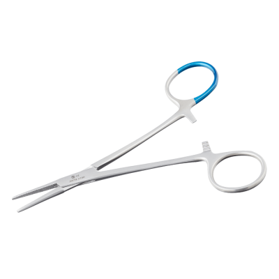Edlich & Habel Halsted-Mosquito Arterienklemme, anatomisch, 12,5 cm, steril, 25 Stück | gerade