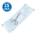 Edlich & Habel Halsted-Mosquito Arterienklemme, anatomisch, 12,5 cm, steril, 25 Stück | gerade