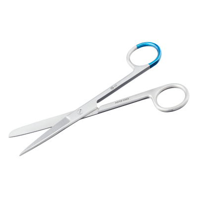 Edlich & Habel Chirurgische Schere, 14,5 cm, steril, 25 Stück | gerade, spitz-stumpf