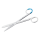 Edlich & Habel Chirurgische Schere, 14,5 cm, steril, 25 Stück | gerade, spitz-stumpf