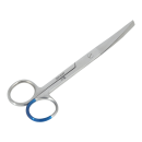 Edlich & Habel Chirurgische Schere, 14,5 cm, steril, 25 Stück | gebogen, spitz-stumpf