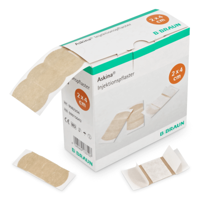 B.Braun Askina, Hypoallergenes Injektionspflaster, 2 x 4 cm