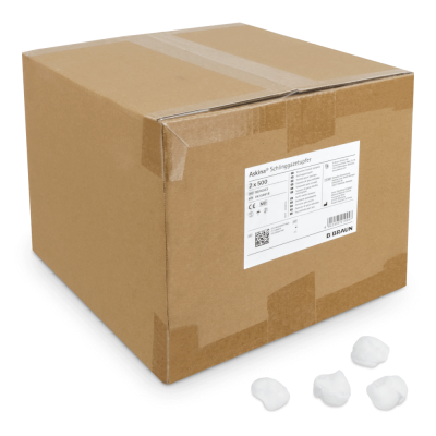 B.Braun Askina Schlinggazetupfer, pflaumengroß | unsteril, 2 x 500 Stück