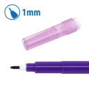 Hautmarkierungsstift, steril, 50 Stück | 1,00 mm Dicke, Nylonspitze mit Lineal