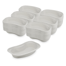 300 x Edlich & Habel Nierenschalen aus Pappe, grau