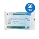 50 Paar Edlich & Habel Anti-Rutsch Socken, Größe XL (43-44), blau
