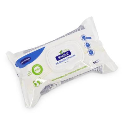 Bacillol 30 Sensitive Green Tissues Flowpack