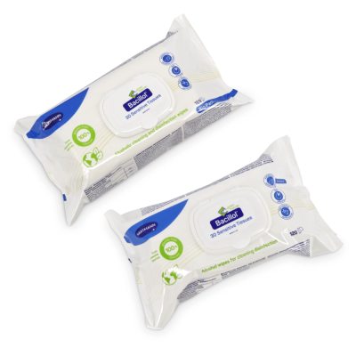 Bacillol 30 Sensitive Green Tissues Flowpack