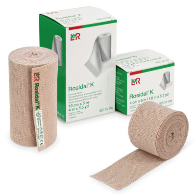 Rosidal K Kurzzugbinde 5 m, einzeln in Faltschachtel