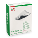 Vliwaktiv Ag Aktivkohle-Saugkompresse mit Silber, steril,...