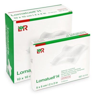 Lomatuell H Salbentüll steril