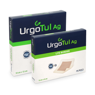 UrgoTül Ag Lite Border, 10 Stück