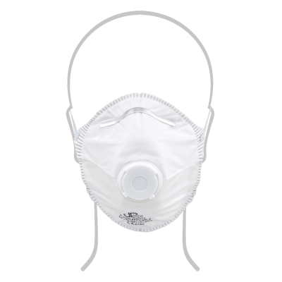 Ampri Med Comfort FFP2 Halbmaske mit Ventil, 10 Stück