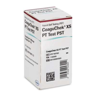 CoaguChek XS PT PST Teststreifen, instrumentell, 24...