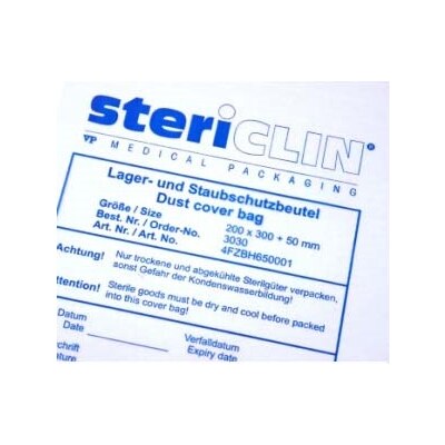 Stericlin Staubschutzbeutel 200 x 300mm 1000 Stück