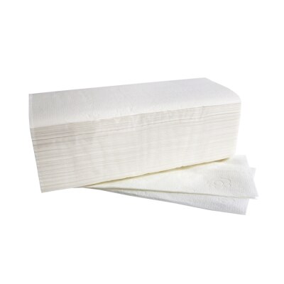 Papierhandtücher 2-lagig, 25 x 23 cm, 3200 Blatt