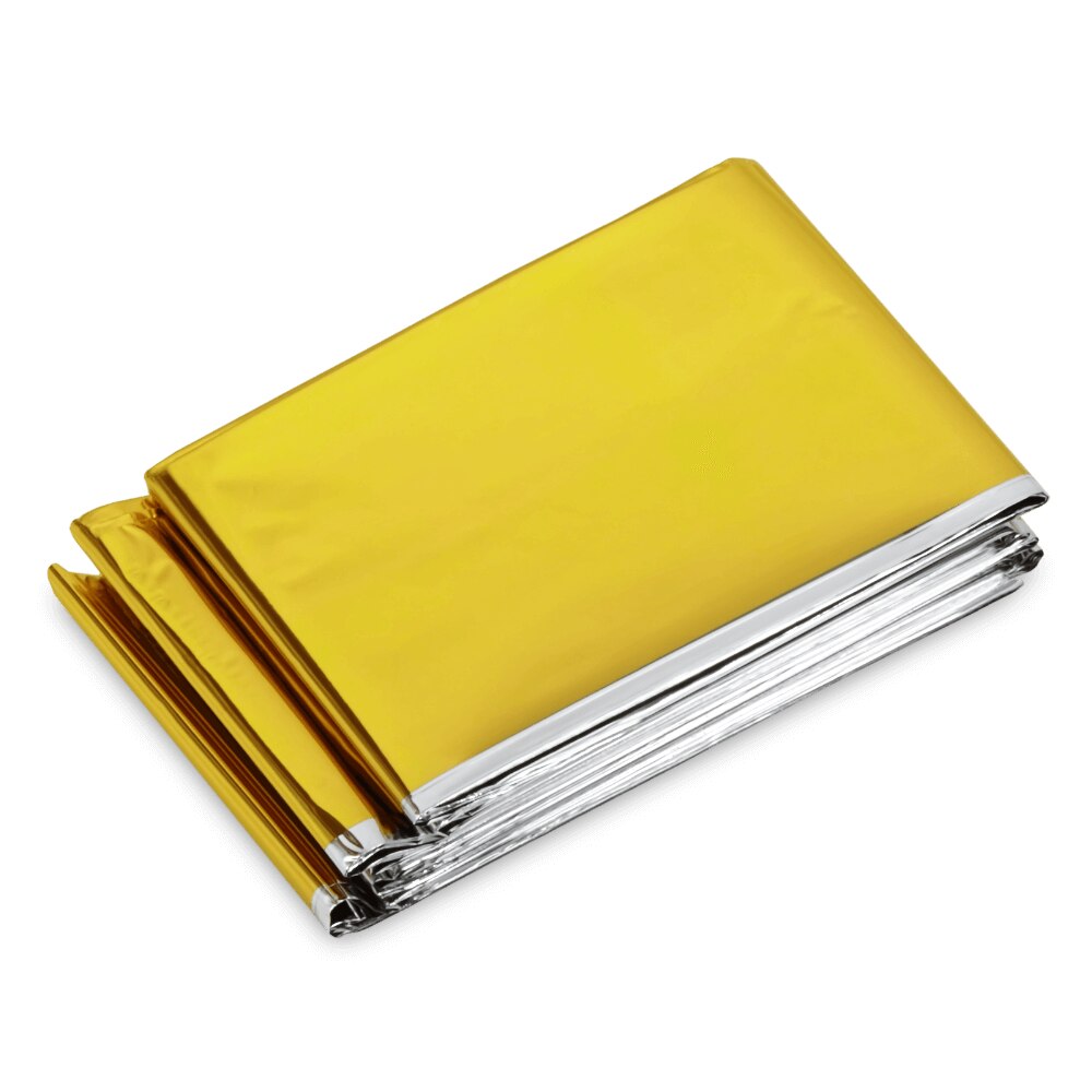 Rettungsdecke gold/silber 2100 x 1600 mm Notfalldecke