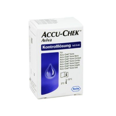Accu-Chek Aviva Kontrolllösung, 2,5 ml