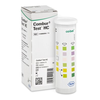 Combur 5 HC Urinteststreifen, 10 Stück