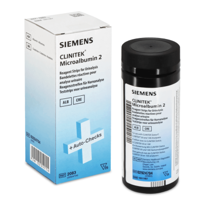Clinitek Mikroalbumin 2 Urinteststreifen,25 Stück