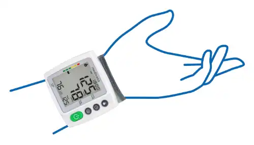 Handgelenk-Blutdruckmessgerät