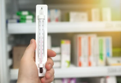 Thermometer für Medikamentenlagerung